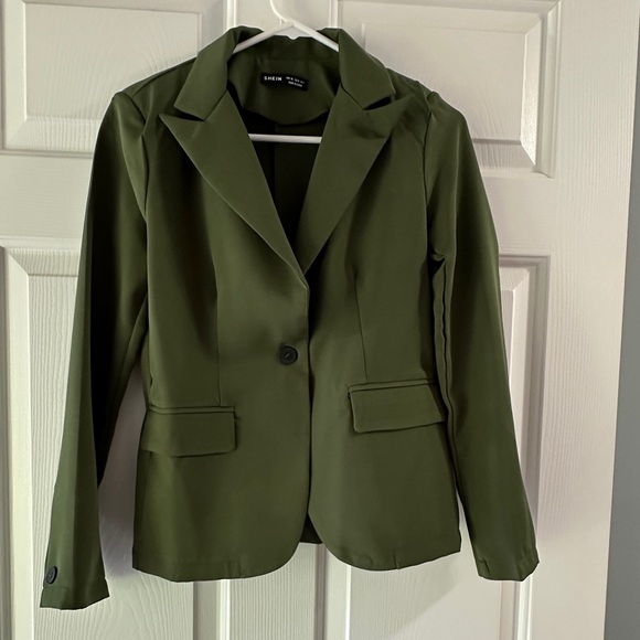 2/$25: NWOT: Army Green Blazer - Picture 8 of 8